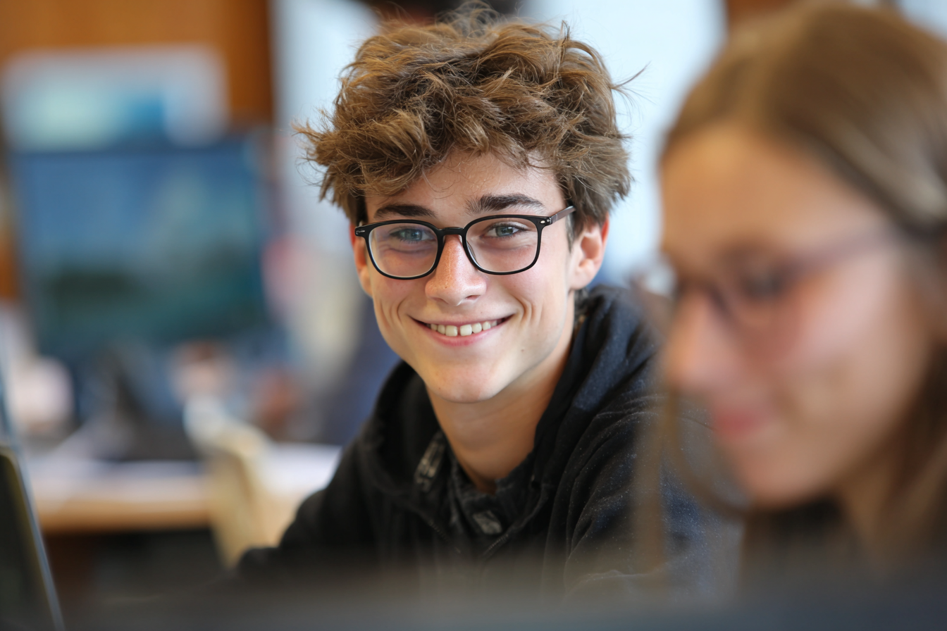 Schüler im Unterricht